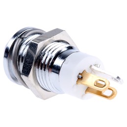 1 pcs - RS PRO Green, Red, Yellow Panel Mount Indicator, 2V dc, 8mm Mounting Hole Size, Solder Tab Termination