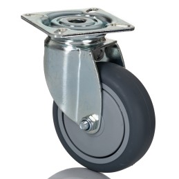 1 pcs - Tente Swivel Castor Wheel, 75kg Capacity, 75mm Wheel