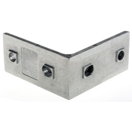 1 pcs - FlexLink M6 Angle Bracket Connecting Component, Strut Profile 44 mm, Groove Size 11mm