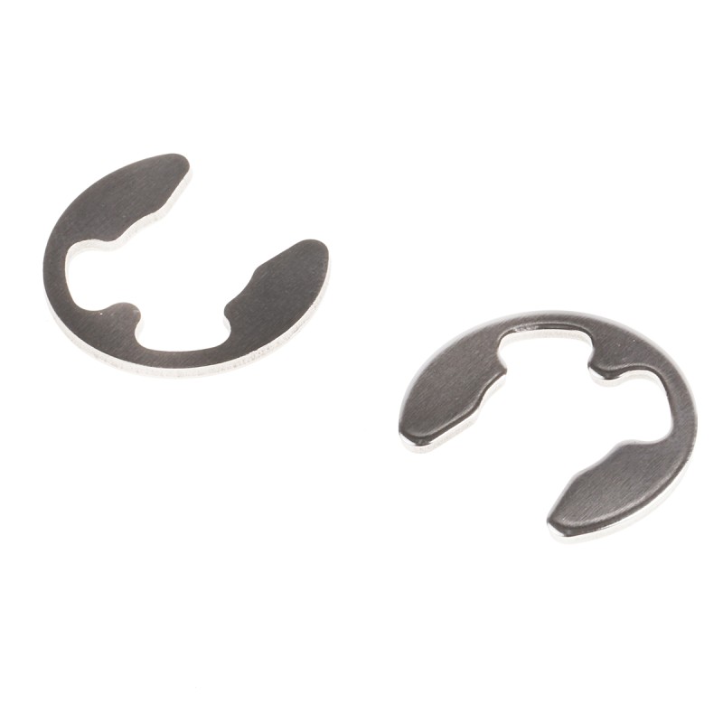 1 Bag of 50 - Stainless Steel E Type Circlip, 10mm Shaft Diameter