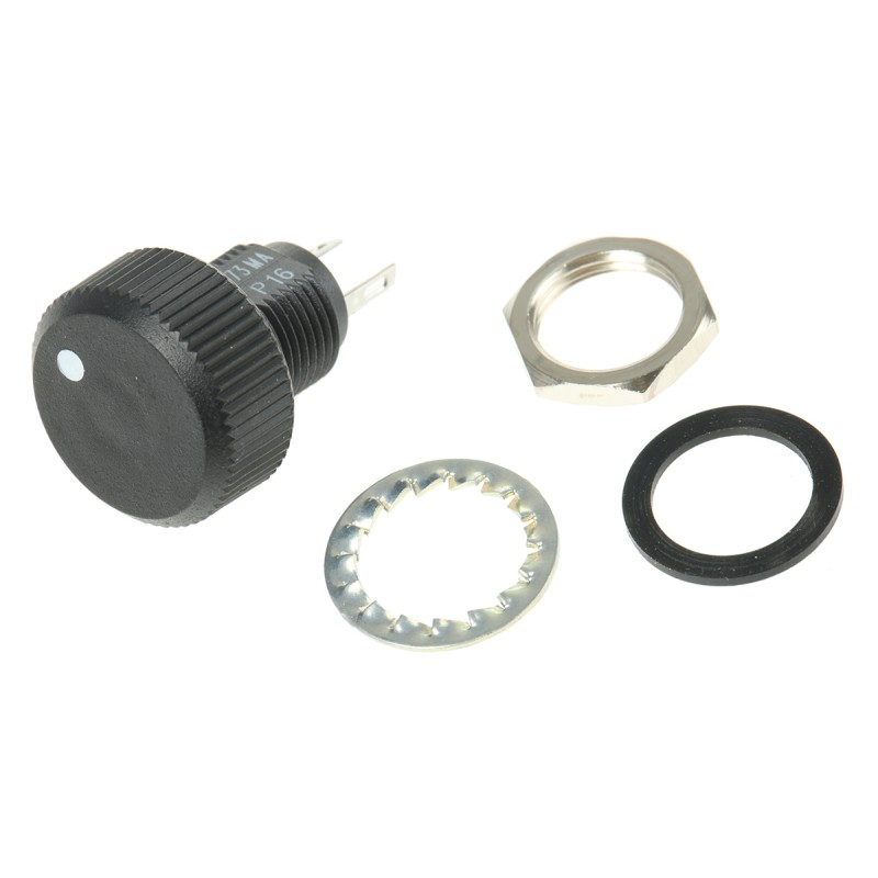 20 pcs - Vishay 47kΩ Rotary Potentiometer 1-Gang Panel Mount, P16NP473MAB15