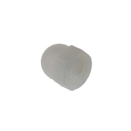 1 Bag of 50 - RS PRO, Plain Nylon Dome Nut, M4
