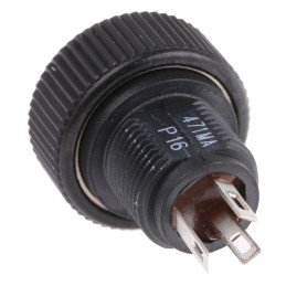 20 pcs - Vishay 470Ω Rotary Potentiometer 1-Gang Panel Mount, P16NP471MAB15