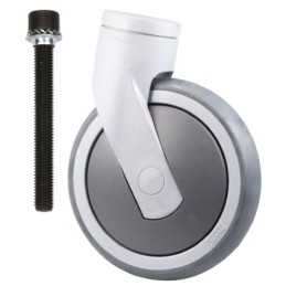 1 pcs - Tente Swivel Castor Wheel, 100kg Capacity, 150mm Wheel