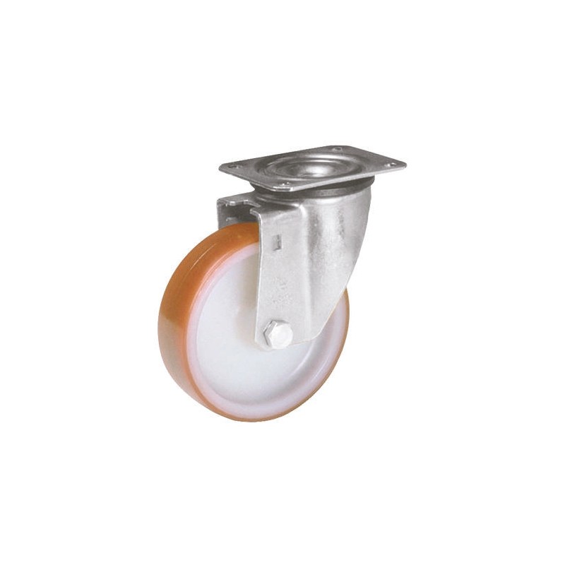 1 pcs - LAG Swivel Castor Wheel, 100kg Capacity, 80mm Wheel