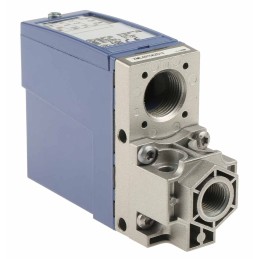 1 pcs - Telemecanique Sensors Pressure Sensor, 0.6bar Min, 10bar Max, Relay Output, Differential Reading