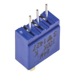 200 pcs - 100kΩ, Through Hole Trimmer Potentiometer 0.5W Top Adjust Vishay, 64W