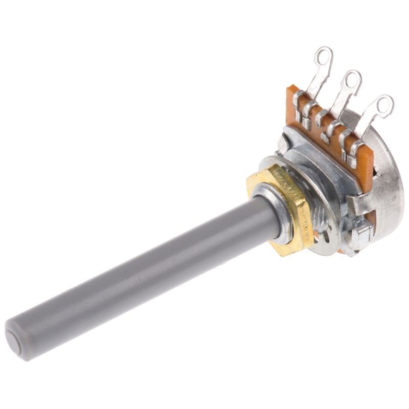 200 pcs - TE Connectivity 1MΩ Rotary Potentiometer 1-Gang Panel Mount, 1624154-2