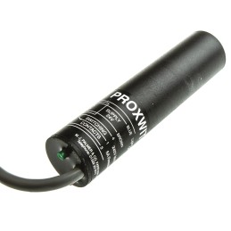1 pcs - Tempatron Capacitive Barrel-Style Proximity Sensor, 25 mm Detection, 24 V ac/dc, IP67