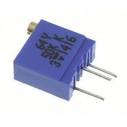 200 pcs - 50kΩ, Through Hole Trimmer Potentiometer 0.5W Top Adjust Vishay, 64Y