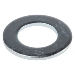 1 Bag of 50 - Bright Zinc Plated Steel Plain Washers, M16, BS 4320