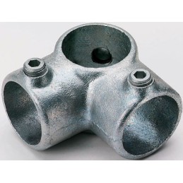 1 pcs - RS PRO 3-Way Connector Connecting Component, Strut Profile Type 1, Round Tube Size Type 1