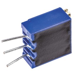 200 pcs - 2kΩ, Through Hole Trimmer Potentiometer 0.5W Top Adjust Vishay, 64W