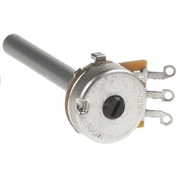 200 pcs - TE Connectivity 100kΩ Rotary Potentiometer 1-Gang Panel Mount, 1623763-2