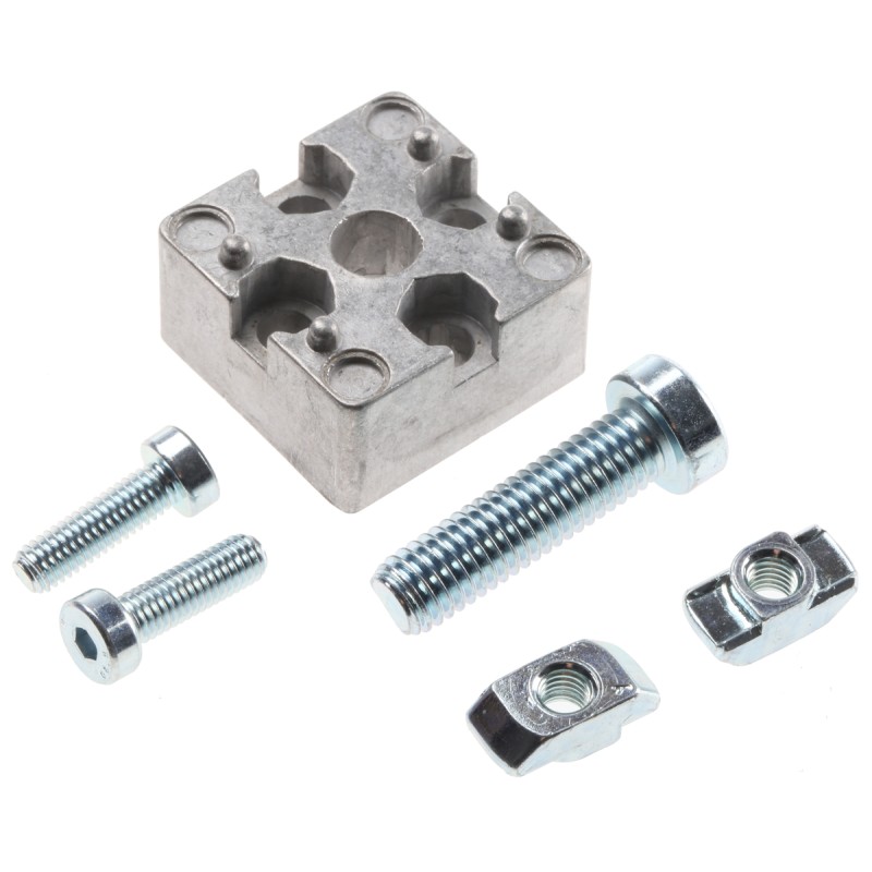 1 pcs - Bosch Rexroth M5, M8 T-Connector Connecting Component, Strut Profile 30 mm, Groove Size 8mm