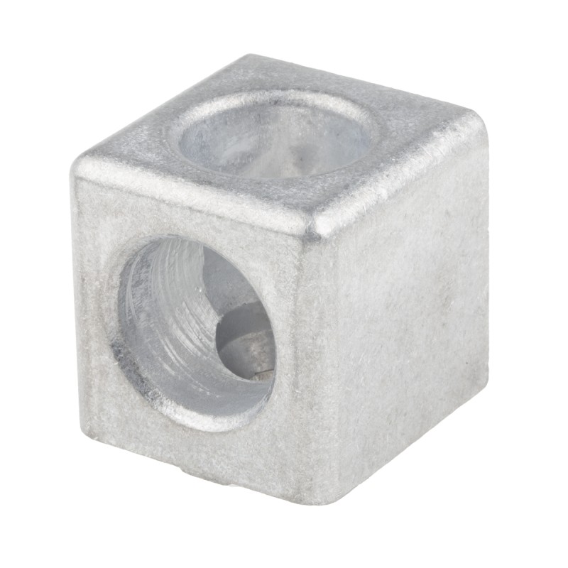 1 pcs - RS PRO Cube Connector Connecting Component, Strut Profile 40 mm, Groove Size 8mm