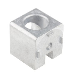 1 pcs - RS PRO Cube Connector Connecting Component, Strut Profile 40 mm, Groove Size 8mm