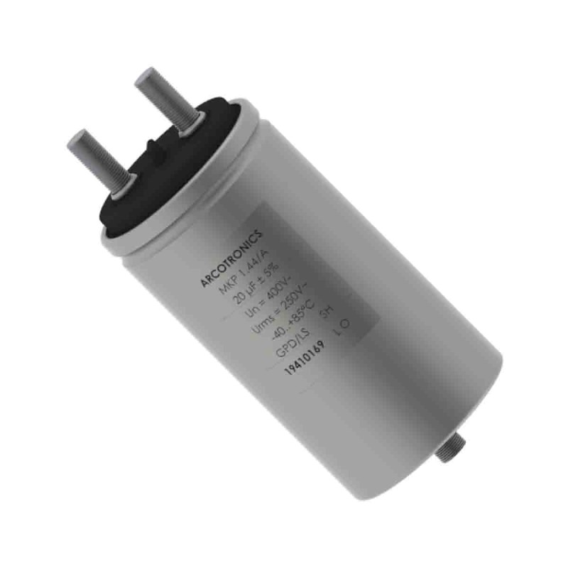 16 pcs - KEMET C44A Polypropylene Film Capacitor, 250 V ac, 400 V dc, ±5%, 75μF, Screw Mount