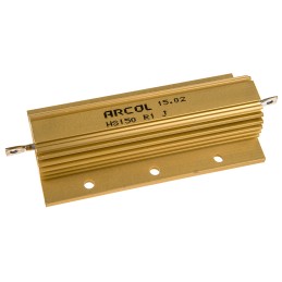 30 pcs - Arcol, 100mΩ 150W Wire Wound Chassis Mount Resistor HS150 R1 J ±5%