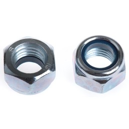1 Bag of 50 - RS PRO, Bright Zinc Plated Steel Lock Nut, DIN 982, M16