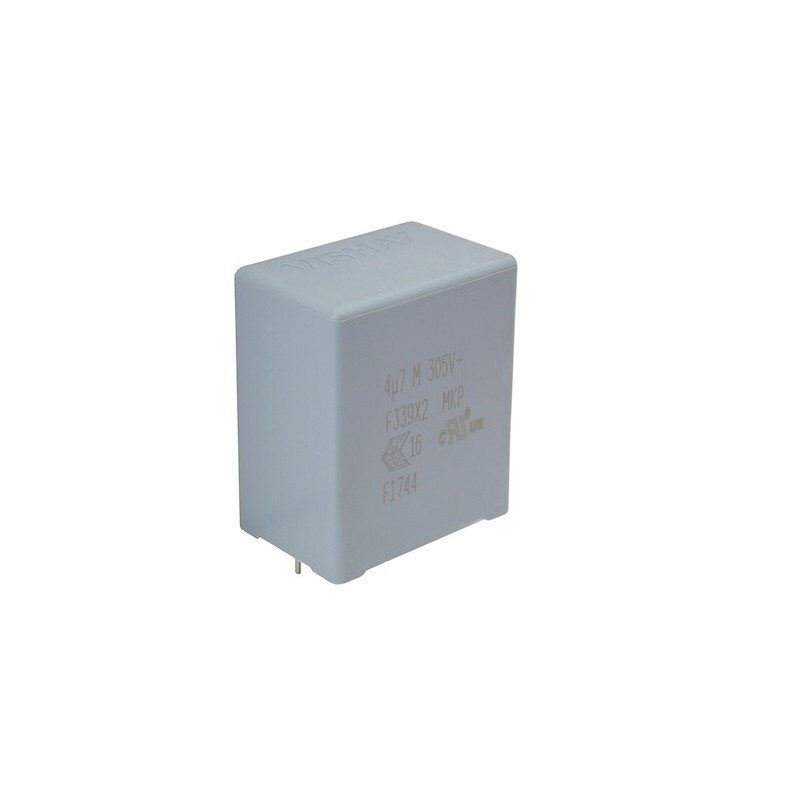 2 pcs - Vishay F339X2 Polypropylene Film Film Capacitor, 305V ac, ±20%, 680nF, Through Hole