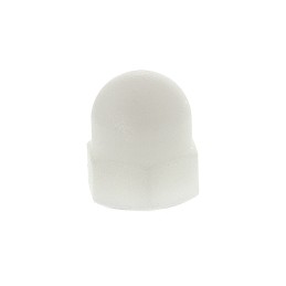 1 Bag of 50 - RS PRO, Plain Nylon Dome Nut, M6