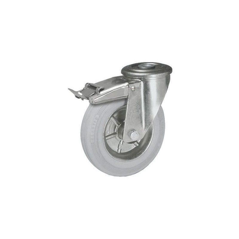 1 pcs - LAG Swivel Castor Wheel, 80kg Capacity, 100mm Wheel