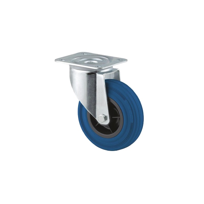 1 pcs - Tente Swivel Castor Wheel, 70kg Capacity, 80mm Wheel
