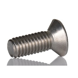 1 Bag of 50 - RS PRO Plain Countersunk Stainless Steel Tamper Proof Security Screw, M6 x 16mm