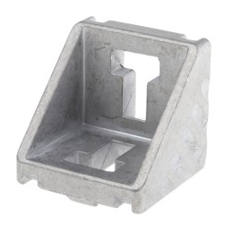 1 pcs - Bosch Rexroth M8 Angle Bracket Connecting Component, Strut Profile 50 mm, Groove Size 10mm