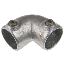 1 pcs - RS PRO 2-Way Connector Connecting Component, Strut Profile Type 2, Round Tube Size Type 2