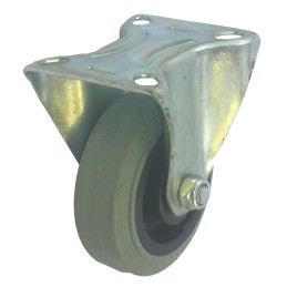 1 pcs - RS PRO Fixed Castor Wheel, 70kg Capacity, 75mm Wheel