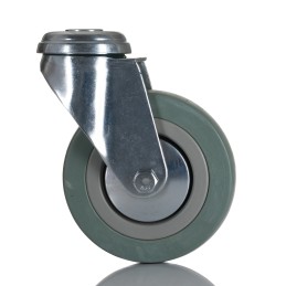 1 pcs - RS PRO Swivel Castor Wheel, 80kg Capacity, 100mm Wheel