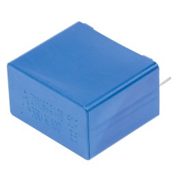 200 pcs - EPCOS B32524 Polyester Film Capacitor, 63 V ac, 100 V dc, ±10%, 33μF, Through Hole