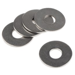 1 Bag of 50 - A4 316 Stainless Steel Mudguard Washers, M8