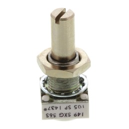 50 pcs - Vishay 1MΩ Rotary Potentiometer 1-Gang, Panel Mount (Through Hole), 14910F0GJSX10105KA