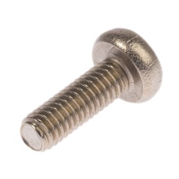 1 Bag of 50 - RS PRO Plain Pan Stainless Steel Torx Screw, M4