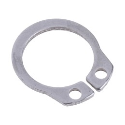 1 Bag of 50 - Stainless Steel External Circlip, 12mm Shaft Diameter, 11.5mm Groove Diameter