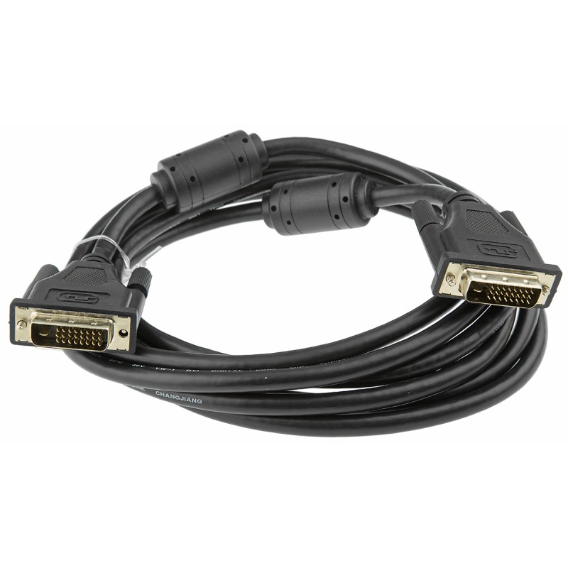 1 pcs - Roline, Male DVI-D Dual Link to Male DVI-D Dual Link Cable, 3m