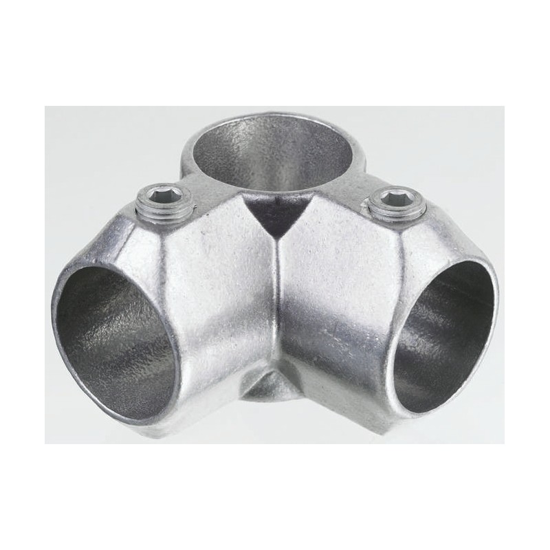 1 pcs - Kee Lite 90° Connector Connecting Component, Strut Profile Type 7, Round Tube Size Type 7