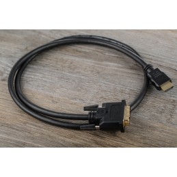 1 pcs - StarTech.com 1920 x 1200 Male HDMI to Male DVI-D Single Link Cable, 1m
