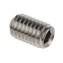 1 Bag of 50 - Stainless Steel Hex Socket Set M5 x 8mm Grub Screw