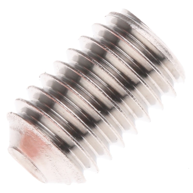 1 Bag of 50 - Plain Stainless Steel Hex Socket Set M5 x 8mm Grub Screw