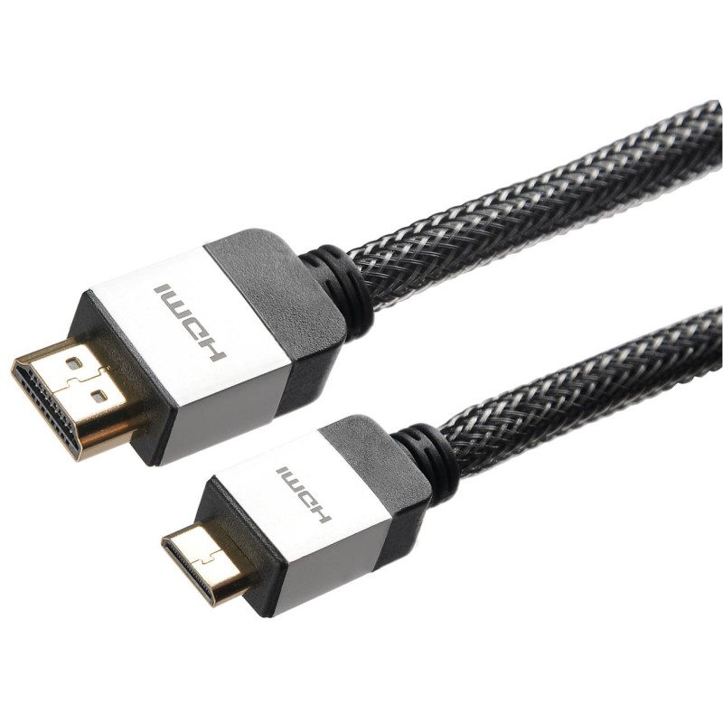 1 pcs - Okdo 1080p HDMI 1.4 HDMI to Mini HDMI Cable, 6m