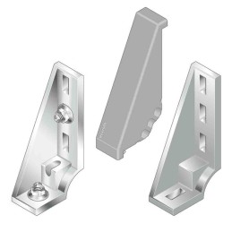 1 pcs - Bosch Rexroth Angular Cover Cap Connecting Component, Strut Profile 40 mm, Groove Size 10mm