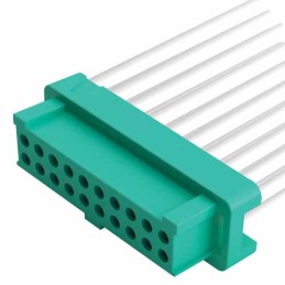 1 pcs - HARWIN 6 Way Female Gecko Unterminated Wire to Board Cable