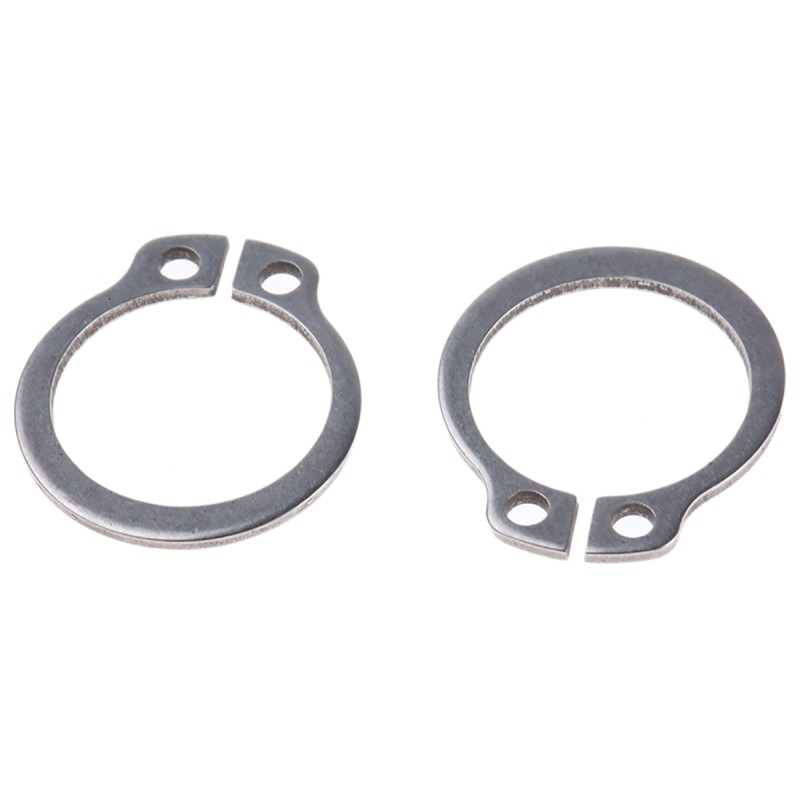 1 Bag of 50 - Stainless Steel External Circlip, 14mm Shaft Diameter, 13.4mm Groove Diameter