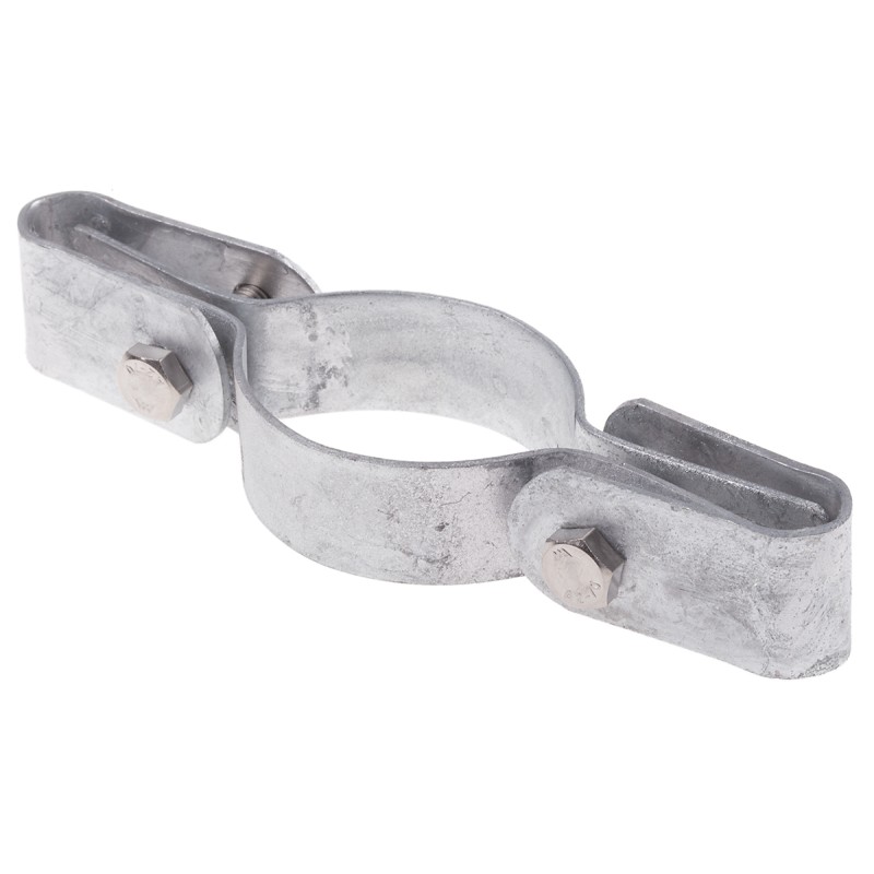 1 pcs - RS PRO Cast Iron Round Tube Panel Clip, 48.3mm OD