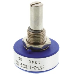 50 pcs - Vishay 5kΩ Rotary Potentiometer 1-Gang Panel Mount, 357B2502MAB251S22