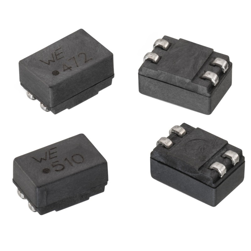 1000 pcs - Wurth Elektronik 2 x 500 μH 1 A Common mode filter 2 x 0.15Ω 80V